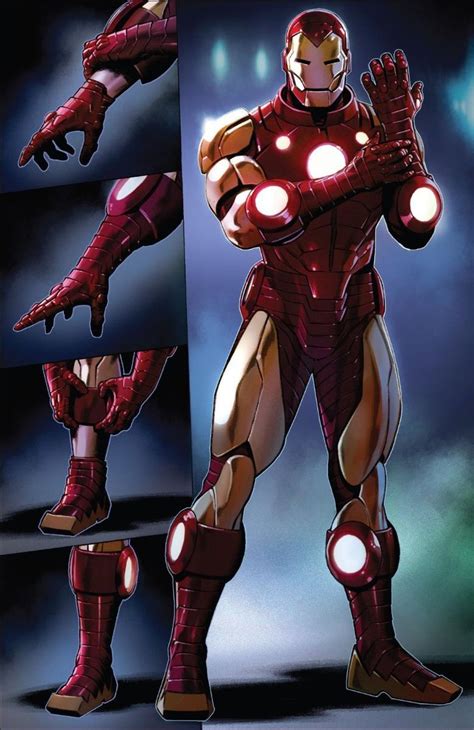 Marvel Goes Retro With New Iron Man Suit News Treasure