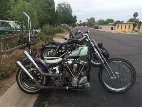 Customized motorcycles built by thunderbike. Harley Davidson panhead bobber chopper knucklehead ...