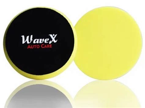 Yellow Foam Wavex Hard Cut Polishing Pad 65 Fits To 6 Backing Plate