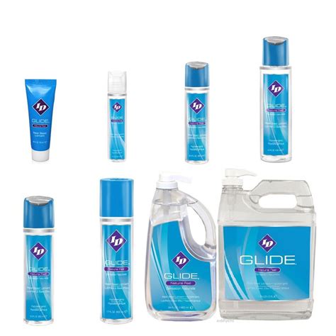 buy the id glide natural feel water based personal lubricant in 64 oz or 1 2 gallon bottle id