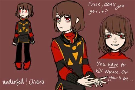 Underfell Chara Wiki Underfell Universe Amino