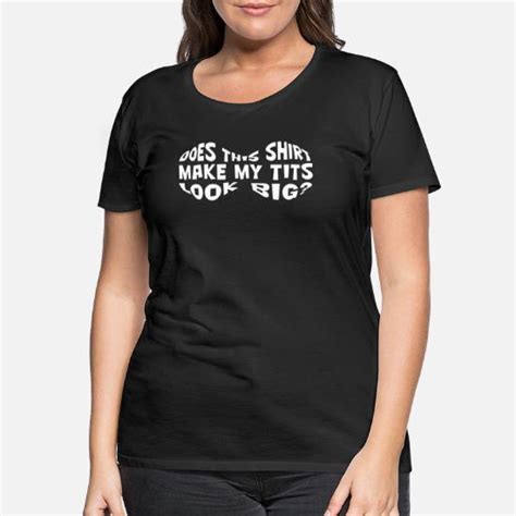 big tits women s premium t shirt spreadshirt