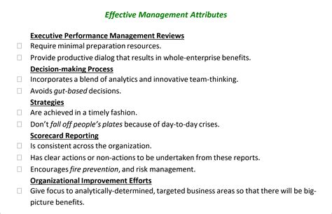 Figure 73 Effective Management Attributes From Page 2 Of The Article