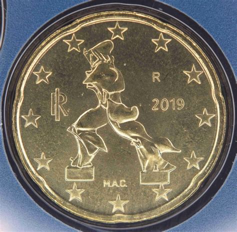 Coin 20 Eurocent Italy 2019 Art And Collectibles Collectibles Jan