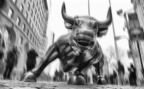 Images New York City Bulls Wall Street Cities 1920x1200