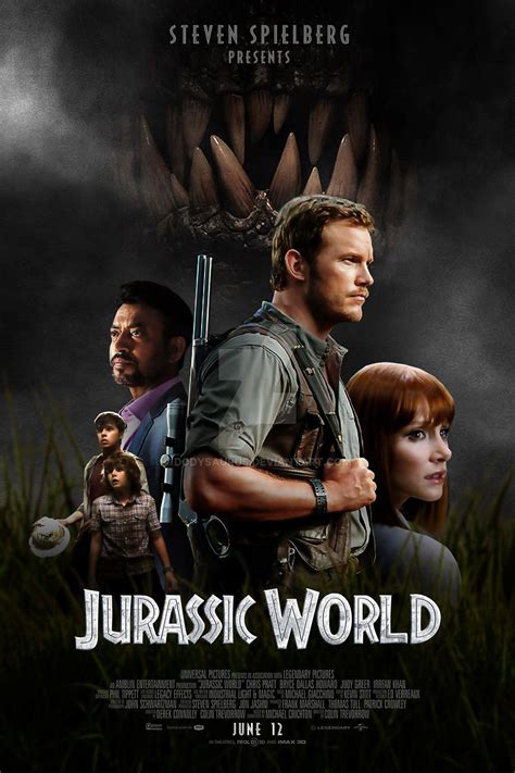 Jurassic World 2015 映画 ポスター ジュラシックワールド 映画 俳優