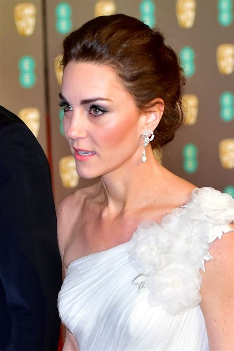 Kate Middletons White Dress At The Bafta Awards 2019 Popsugar