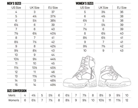 Size Chart For Hunter Boots