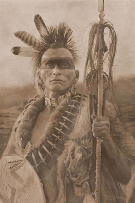 Pawnee Brave Native American Warrior Native American Beauty American