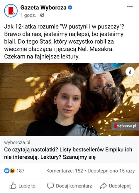 Dariusz Matecki On Twitter Gazeta Wyborcza Canceluje Stasia I Nel