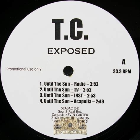 Tc Until The Sun Record Rap Music Guide