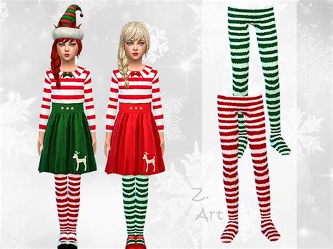 Child Christmas Outfit The Sims 4 P1 Sims4 Clove Share Asia Tổng