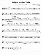 Ode to Joy for Viola sheet music for Viola download free in PDF or MIDI