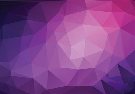 Purple Abstract Background Polygon Purple Polygon Geometry