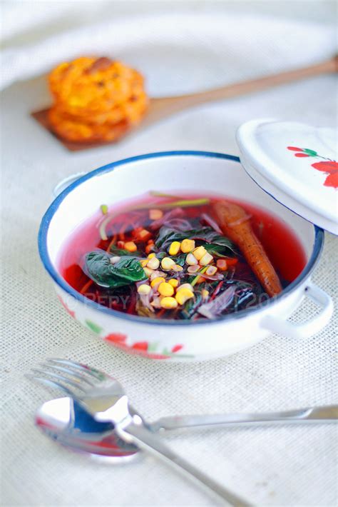 Sayur bayam or sayur bening is an indonesian vegetable soup prepared from vegetables, primarily spinach, in clear soup flavoured with temu kunci. Sayur Bening Bayam Merah - Indonesian Red Amaranth Clear ...