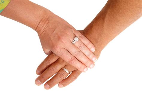 The Hand Of A Man And Woman Stock Image Image Of Sign Ring 59470373
