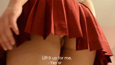 Red Skirt Porn Photo