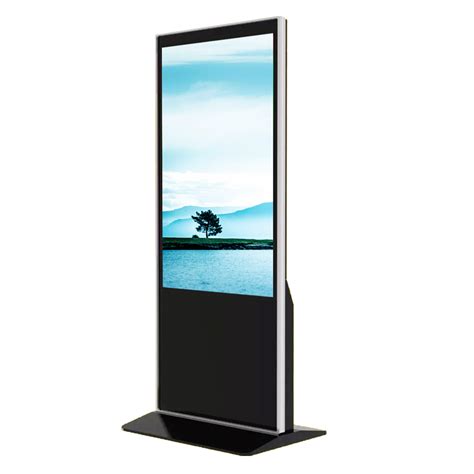 Powerposter 55f1 55 Inch Floor Stand Lcd Display Touch Screen