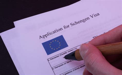 How To Fill Out The Schengen Visa Application Form Schengen Visas