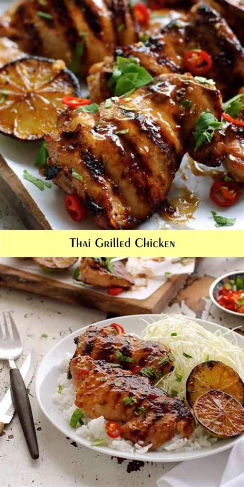 Thai Grilled Chicken Gai Yang