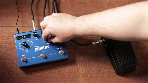 How To Set Up A Wah With An Expression Pedal Strymon Mobius YouTube