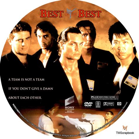 Best Of The Best Dvd Label 1989 R1 Custom