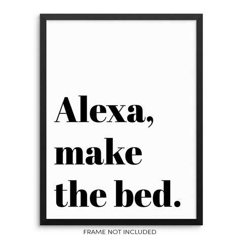 Funny Bedroom Signs Wall Decor Poster Minimalist Black And Etsy