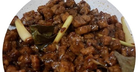 Masukkan kentang goreng dan aduk terus. Resep Sambal Goreng Tempe Bumbu Rujak oleh saelsafitria - Cookpad