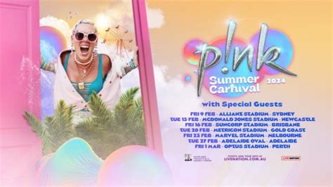 Pnks Summer Carnival 2024 Australian Tour Adelaide 27 Feb 2024