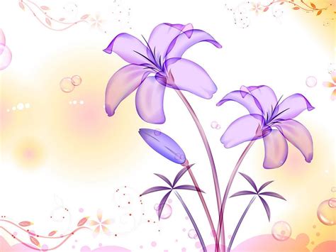 Purple Flower Backgrounds Wallpaper Cave