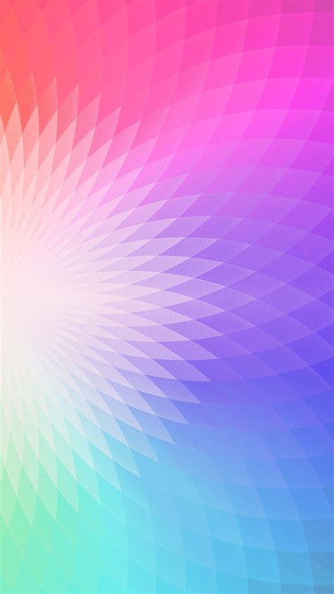 Abstract Rainbow Gradient Shape Iphone Wallpaper Iphone