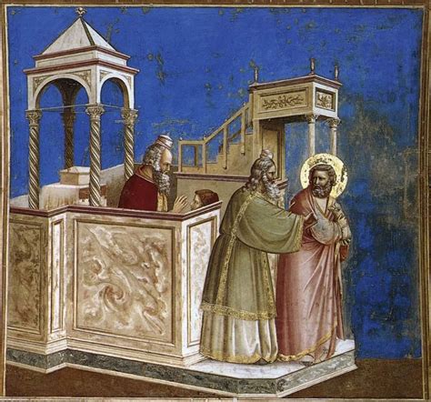 Giotto Di Bondone No Scenes From The Life Of Joachim