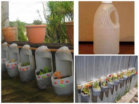 Diy Make Plastic Bottle Planters