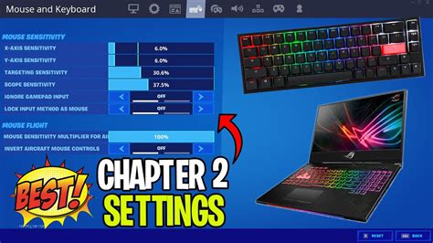 The Best Pcconsole Fortnite Settingssensitivity Updated Chapter