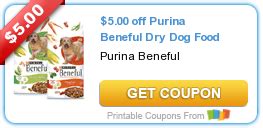 2% cash back for online purchases sitewide at barkbox. HOT New Printable Coupon: $5.00 off Purina Beneful Dry Dog ...
