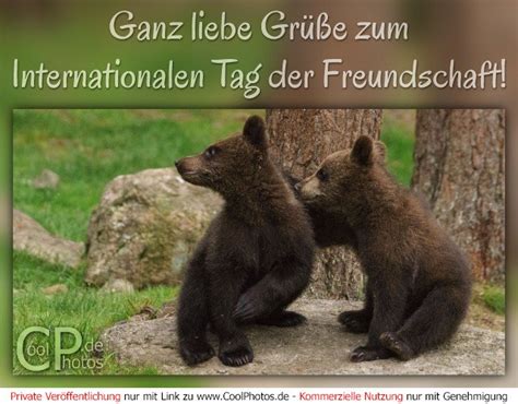 Freundschaft, idealismus und eine internationale atmosphäre. CoolPhotos.de - Ganz liebe Grüße zum Internationalen Tag ...