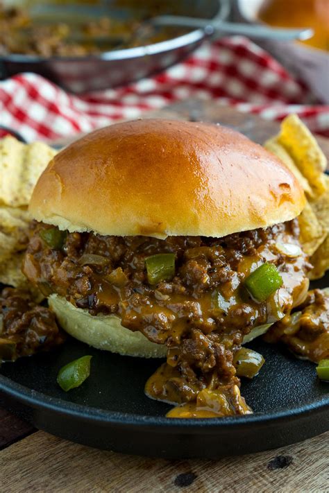 Oh and don't forget the cheese. Philly Cheesesteak Sloppy Joes - Closet Cooking