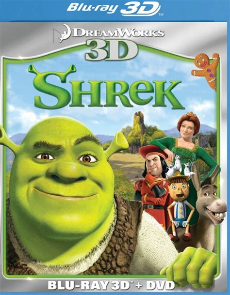 Shrek 3d 2 Discs 3d Blu Raydvd Enhanced Widescreen For 16x9 Tv