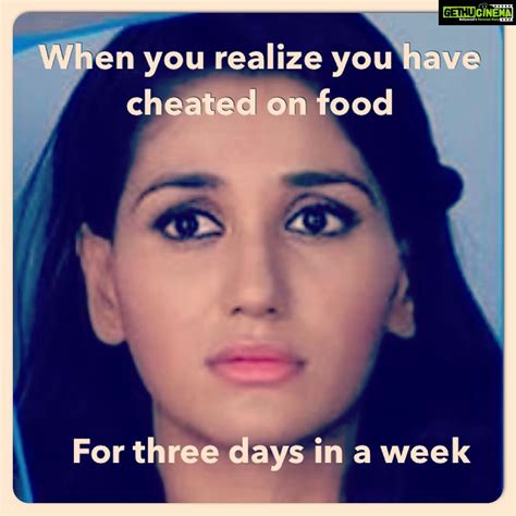 Nikita Dutta Instagram When Cheat Day Turns Into Cheat Days This Week 🙈 Notcool