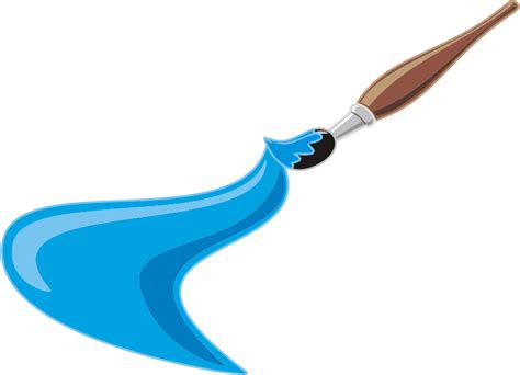 Clipart Artists Brush And Paint