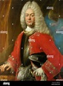 . English: 'Portrait of George Albert, Prince of East Frisia' (1714 ...