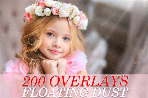 Floating Dust Overlays Digital Dust Photoshop Falling Etsy