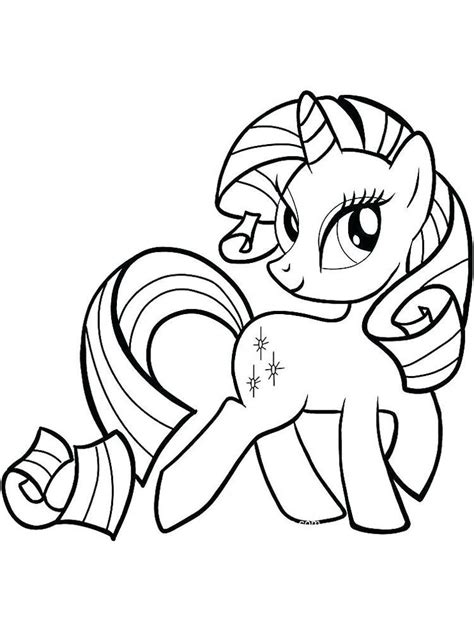 Free My Little Pony Applejack Coloring Page Clowncoloringpages