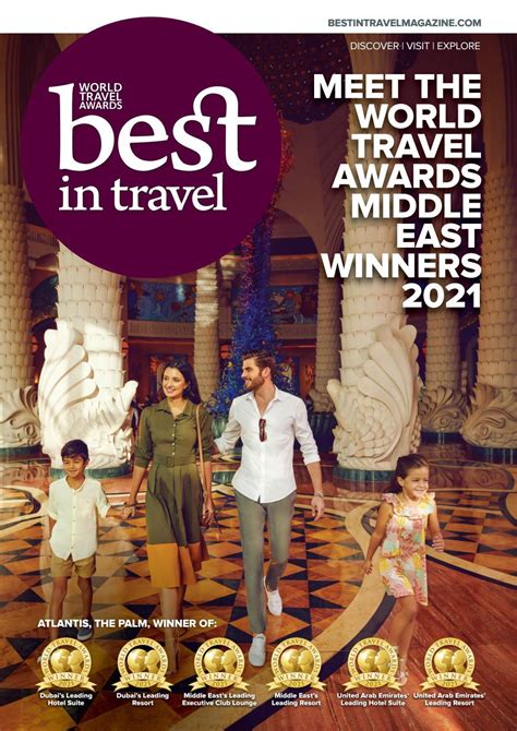 best in travel magazine issue 111 2021 middle east world travel awards winners by best in
