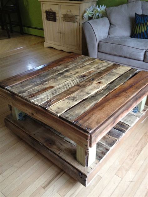 How To Make A Pallet Coffee Table Coffee Table Decor