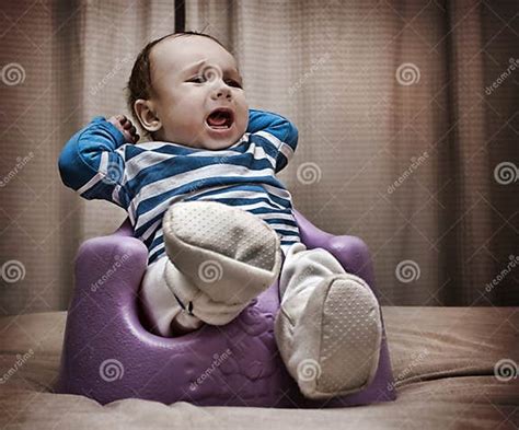 Baby Boy Screaming Stock Image Image Of Screaming Baby 15362005