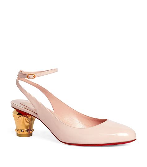 Christian Louboutin Lipsita Jane Patent Leather Mary Jane Pumps