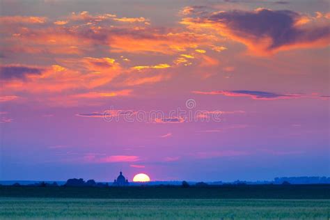 Beautiful Summer Sunset Stock Photo Image Of Light Daybreak 20741382