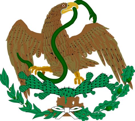 Download Mexican Flag Eagle Png Picture Transparent