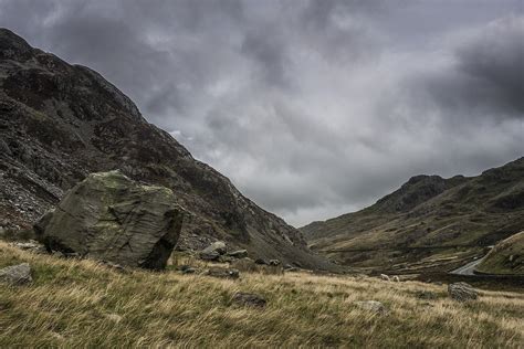 Llanberis Pass Snowdonia Landscape Photo Paul Grogan